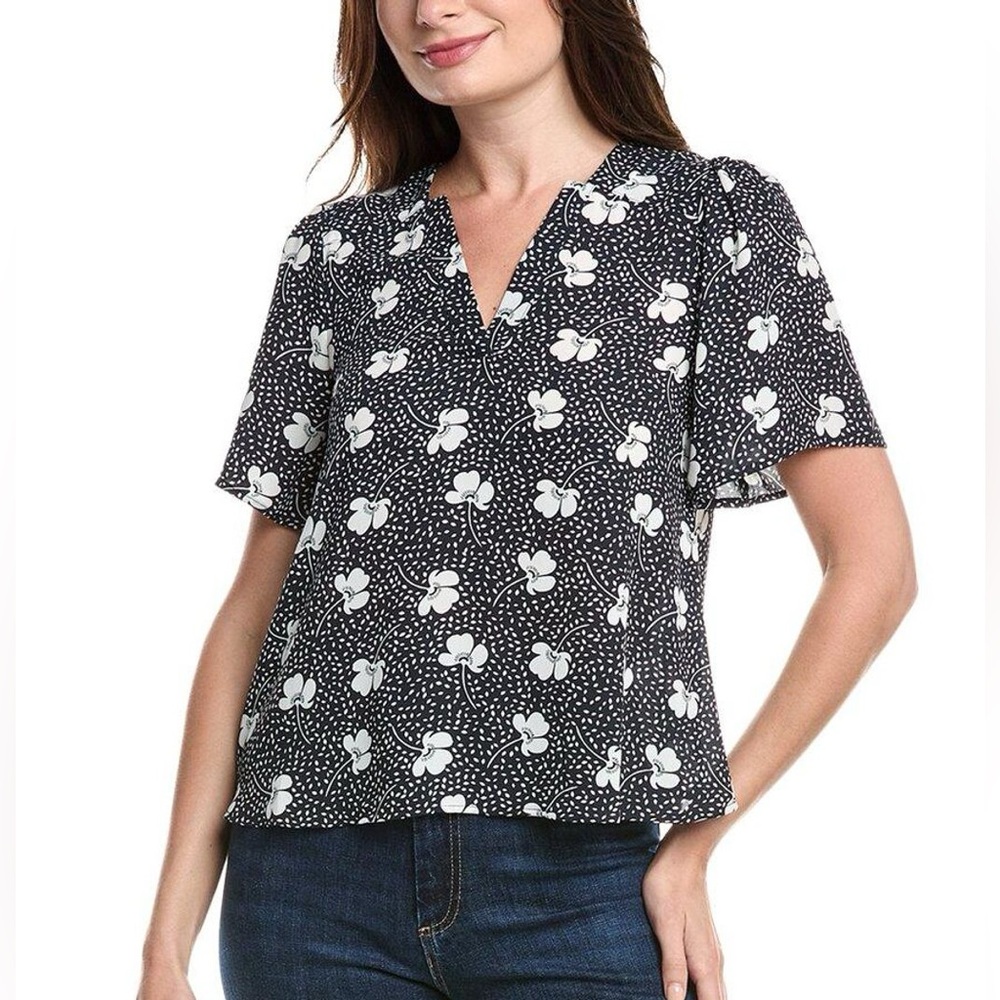 Cabi Printed Essential Top